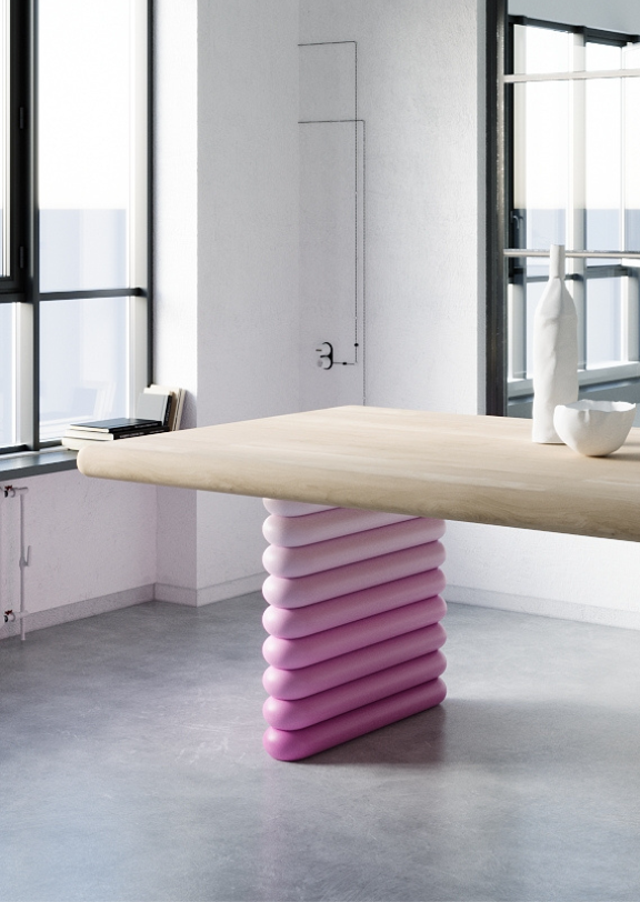 Cascade Table color - Moyo Furniture - Wooden tables