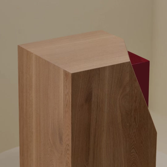 Square side table - Moyo Furniture - wooden furniture
